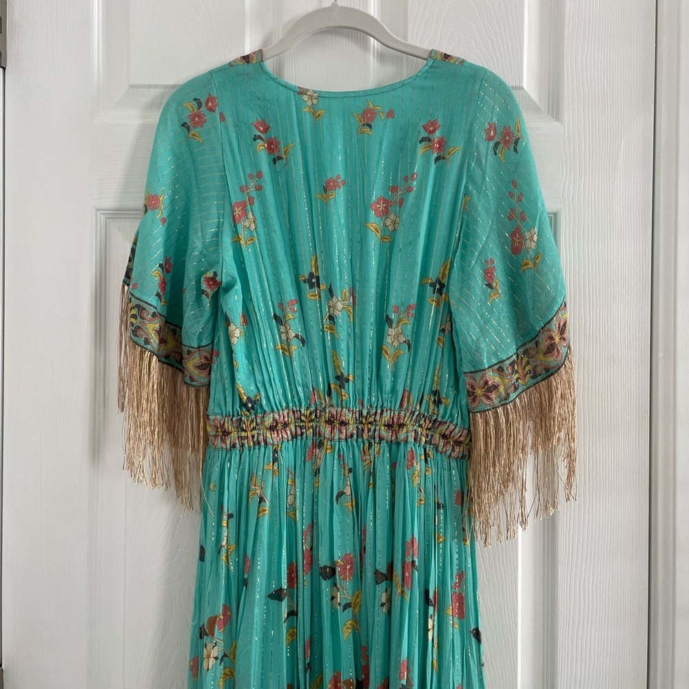 💥FLASH SALE NWOT RARE Spell Hendrix Tasseled Dress - Picture 13 of 17